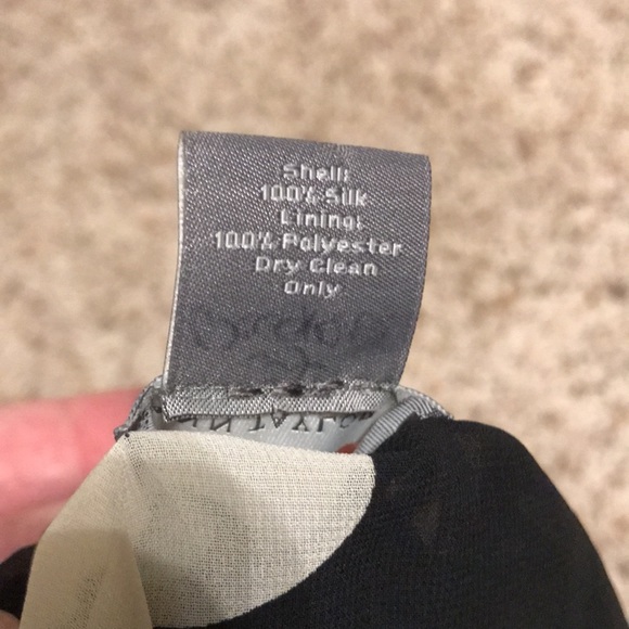 Ann Taylor - off white and black, polka dot top - Picture 6 of 6